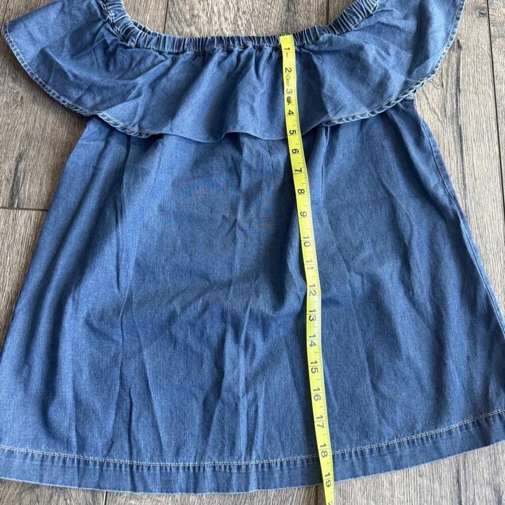 Chelsea 28 navy blue denim top